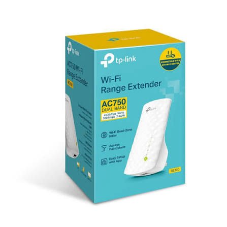 مقوي إشارة واي فاي TP-Link RE220 AC750 بتقنية Mesh - الصورة 2